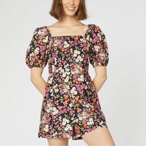 Princess highway floral natalie puff sleeve playsuit 12 summer vacation